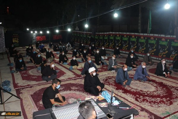 به مناسبت سومین شب شهادت حضرت سید الشهدا امام حسین (ع)  و یاران با وفایش و شهادت امام زین العابدین (ع) مراسم سخنرانی و مرثیه سرایی در دانشگاه فرهنگیان لرستان برگزار شد 2