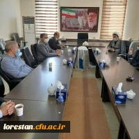 دیدار مسئولین دانشگاه فرهنگیان استان لرستان با مسئول نمایندگی نهاد مقام معظم رهبری در دانشگاه های استان  3