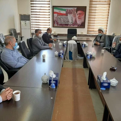 دیدار مسئولین دانشگاه فرهنگیان استان لرستان با مسئول نمایندگی نهاد مقام معظم رهبری در دانشگاه های استان  3