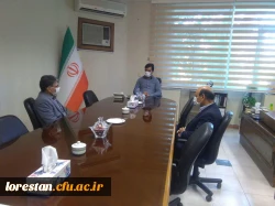 دومین نشست سرپرست دانشگاه فرهنگیان لرستان با مدیرکل راه و شهرسازی استان 3