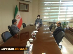 دومین نشست سرپرست دانشگاه فرهنگیان لرستان با مدیرکل راه و شهرسازی استان 4