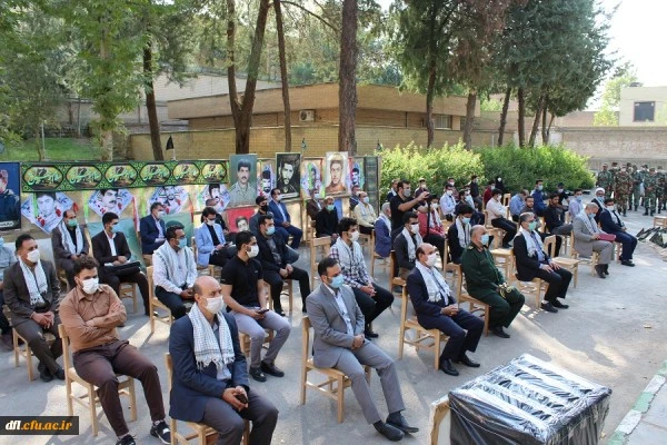 آئین گرامیداشت هفته دفاع مقدس و استقبال از دانشجو معلمان در پردیس علامه طباطبایی دانشگاه فرهنگیان لرستان برگزار شد 3