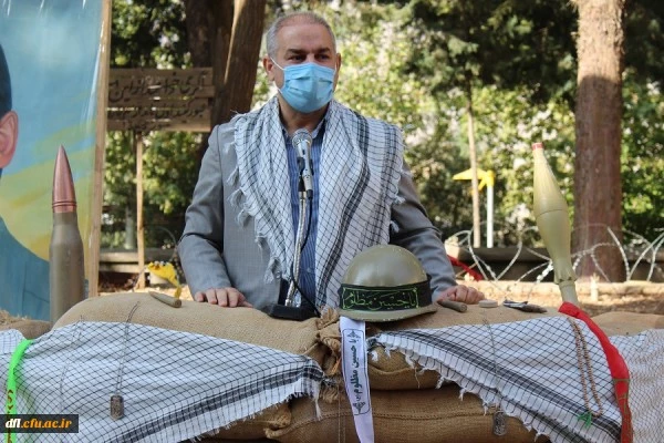 آئین گرامیداشت هفته دفاع مقدس و استقبال از دانشجو معلمان در پردیس علامه طباطبایی دانشگاه فرهنگیان لرستان برگزار شد 4