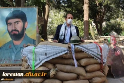 آئین گرامیداشت هفته دفاع مقدس و استقبال از دانشجو معلمان در پردیس علامه طباطبایی دانشگاه فرهنگیان لرستان برگزار شد 5