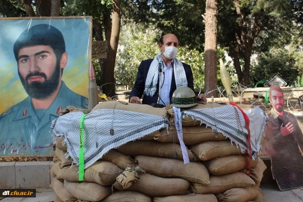 آئین گرامیداشت هفته دفاع مقدس و استقبال از دانشجو معلمان در پردیس علامه طباطبایی دانشگاه فرهنگیان لرستان برگزار شد 5