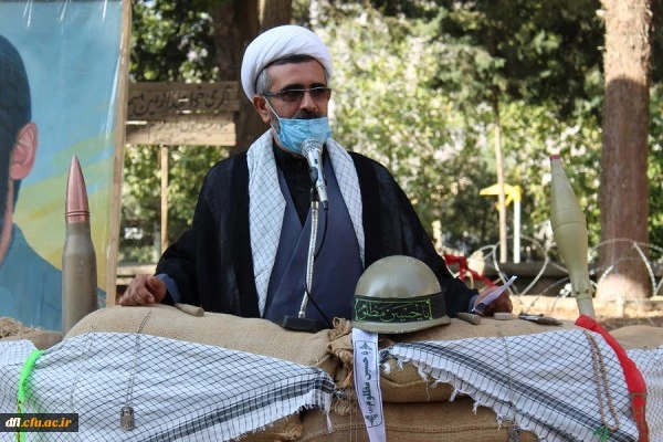 آئین گرامیداشت هفته دفاع مقدس و استقبال از دانشجو معلمان در پردیس علامه طباطبایی دانشگاه فرهنگیان لرستان برگزار شد 6