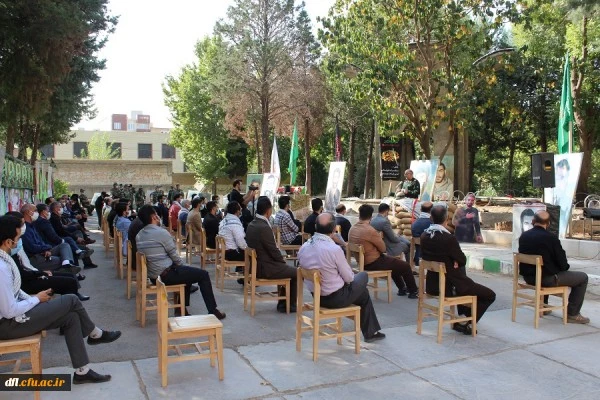 آئین گرامیداشت هفته دفاع مقدس و استقبال از دانشجو معلمان در پردیس علامه طباطبایی دانشگاه فرهنگیان لرستان برگزار شد 8