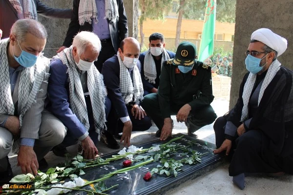 آئین گرامیداشت هفته دفاع مقدس و استقبال از دانشجو معلمان در پردیس علامه طباطبایی دانشگاه فرهنگیان لرستان برگزار شد 11