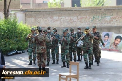 آئین گرامیداشت هفته دفاع مقدس و استقبال از دانشجو معلمان در پردیس علامه طباطبایی دانشگاه فرهنگیان لرستان برگزار شد 12