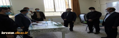 سرپرست دانشگاه فرهنگیان استان لرستان از فرایند انجام مصاحبه داوطلبان ورود به دانشگاه فرهنگیان بازدید کرد.