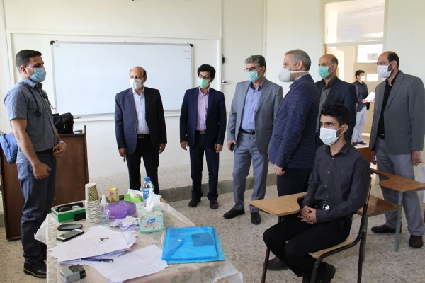 سرپرست دانشگاه فرهنگیان استان لرستان از فرایند انجام مصاحبه داوطلبان ورود به دانشگاه فرهنگیان بازدید کرد. 5