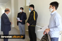 سرپرست دانشگاه فرهنگیان استان لرستان از فرایند انجام مصاحبه داوطلبان ورود به دانشگاه فرهنگیان بازدید کرد. 6