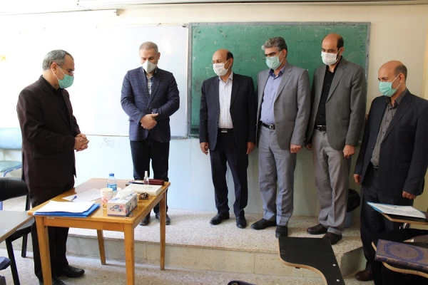 سرپرست دانشگاه فرهنگیان استان لرستان از فرایند انجام مصاحبه داوطلبان ورود به دانشگاه فرهنگیان بازدید کرد. 7