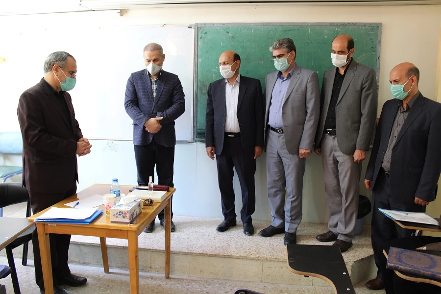 سرپرست دانشگاه فرهنگیان استان لرستان از فرایند انجام مصاحبه داوطلبان ورود به دانشگاه فرهنگیان بازدید کرد. 7