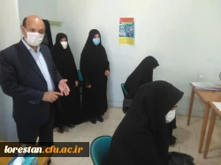 سرپرست دانشگاه فرهنگیان استان لرستان از فرایند انجام مصاحبه داوطلبان ورود به دانشگاه فرهنگیان بازدید کرد. 8