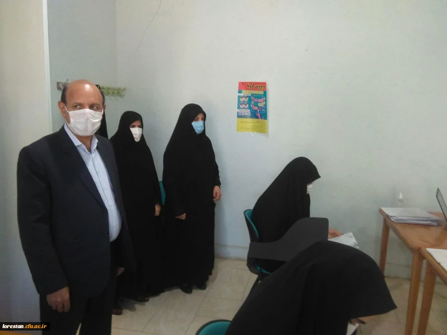 سرپرست دانشگاه فرهنگیان استان لرستان از فرایند انجام مصاحبه داوطلبان ورود به دانشگاه فرهنگیان بازدید کرد. 9