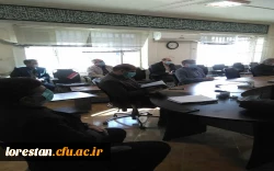 جلسه شورای آموزشی دانشگاه فرهنگیان استان لرستان برگزار شد. 3