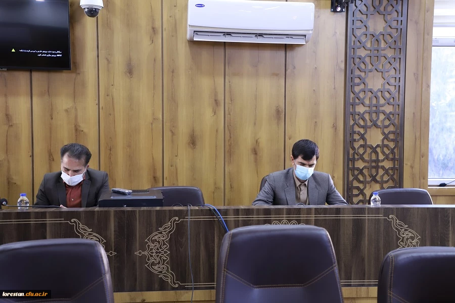 هفتمین جلسه هیات امنای دانشگاه فرهنگیان استان به ریاست دکتر خادمی استاندار لرستان و با حضور اعضا برگزار شد.  5