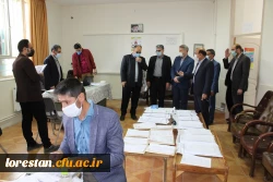 دکترمهرداد ویسکرمی نماینده مردم خرم آباد و چگنی در مجلس شورای اسلامی از روند مصاحبه پذیرفته شدگان استخدام پیمانی ماده 28 در پردیس علامه طباطبایی دانشگاه فرهنگیان لرستان بازدید کرد. 2