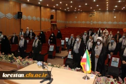 یادواره شهید گمنام دانشگاه فرهنگیان لرستان در سومین سال تدفین این شهید در پردیس علامه طباطبایی برگزار شد. 3