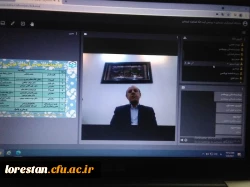 ویژه برنامه تالار گفتگوی مجازی به مناسبت دهه سر آمدی آموزش در پردیس آیت اله کمالوند دانشگاه فرهنگیان لرستان برگزار شد. 4