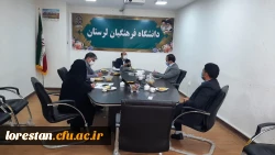 بازدید رئیس اداره حفاظت فیزیکی حراست سازمان مرکزی دانشگاه فرهنگیان از پردیس ها و مراکز دانشگاه فرهنگیان لرستان 2