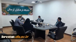 بازدید رئیس اداره حفاظت فیزیکی حراست سازمان مرکزی دانشگاه فرهنگیان از پردیس ها و مراکز دانشگاه فرهنگیان لرستان 3