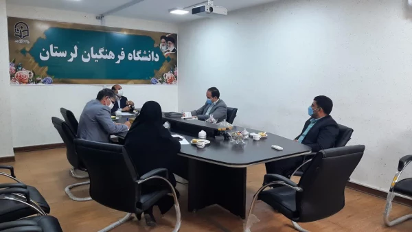 بازدید رئیس اداره حفاظت فیزیکی حراست سازمان مرکزی دانشگاه فرهنگیان از پردیس ها و مراکز دانشگاه فرهنگیان لرستان 3