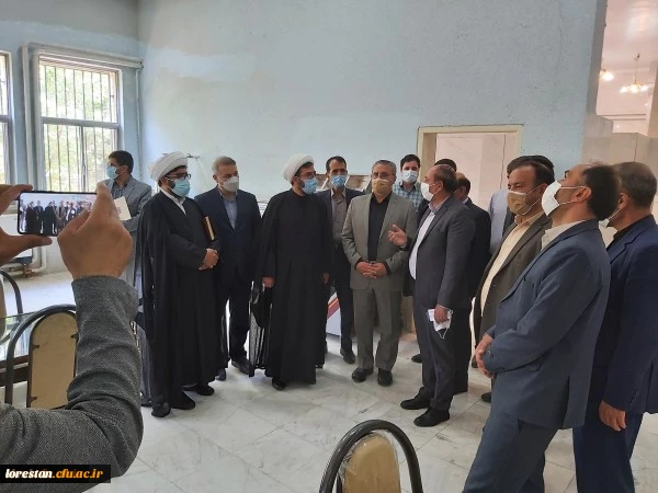 جلسه مسئولین استانی دانشگاه فرهنگیان، امام جمعه و مسئولین شهرستان الیگودرز برگزار و آشپزخانه صنعتی مرکز افتتاح شد 4