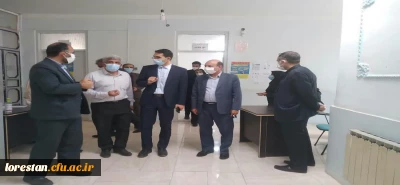 سرپرست دانشگاه فرهنگیان استان لرستان به همراه سرپرست اداره کل آموزش و پرورش استان از مراحل انجام مصاحبه داوطلبان ورود به دانشگاه فرهنگیان بازدید کردند.