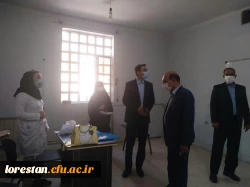 سرپرست دانشگاه فرهنگیان استان لرستان به همراه سرپرست اداره کل آموزش و پرورش استان از مراحل انجام مصاحبه داوطلبان ورود به دانشگاه فرهنگیان بازدید کردند. 3