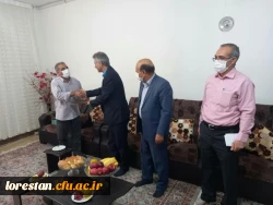 از خانواده شهید دانشجومعلم و ایثارگران دانشگاه فرهنگیان لرستان تجلیل شد. 6