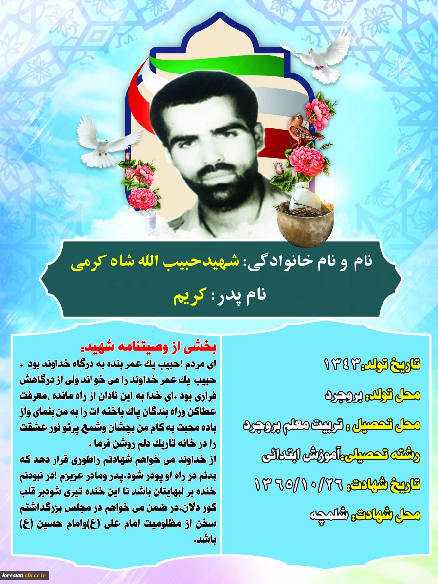 شهدای تربیت معلم