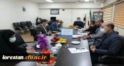 استقرار نمایندگان وزیر علوم در دانشگاه فرهنگیان لرستان جهت پاسخگویی به سوالات مردمی 2