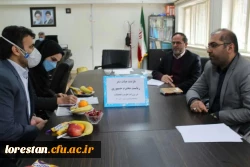 استقرار نمایندگان وزیر علوم در دانشگاه فرهنگیان لرستان جهت پاسخگویی به سوالات مردمی 3