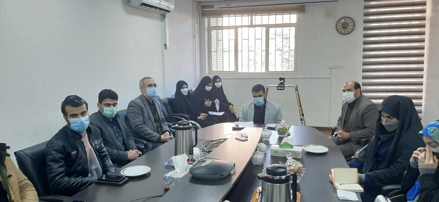 جلسه هماهنگی کنگره ملی شهدای دانشجو معلم و یادواره 33 شهید دانشجو معلم در دانشگاه فرهنگیان با حضور مسئولان دانشگاه و اعضای بسیج دانشجویی پردیس های علامه طباطبایی و آیت اله کمالوند در دفتر مدیریت این دانشگاه برگزار شد. 3