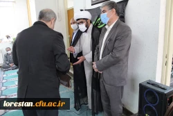 به مناسبت ایام شهادت حضرت فاطمه زهرا سلام الله علیها، گرامی داشت دومین سالگرد شهادت سردار حاج قاسم سلیمانی و حماسه 9 دی محفل انس با قرآن کریم، قرائت زیارت عاشورا و مرثیه خوانی  در ساختمان مدیریت دانشگاه فرهنگیان لرستان برگزار شد 5