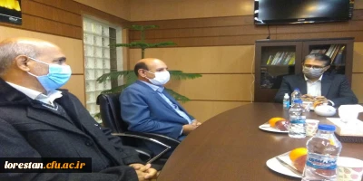 دیدار تعاملی مسئولان دانشگاه فرهنگیان لرستان با مدیرکل بیمه ایران در استان
