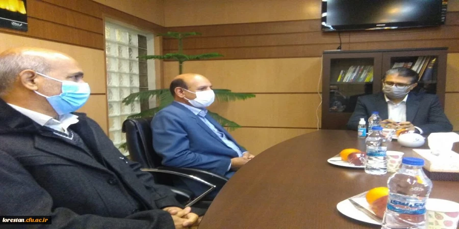 دیدار تعاملی مسئولان دانشگاه فرهنگیان لرستان با مدیرکل بیمه ایران در استان 2