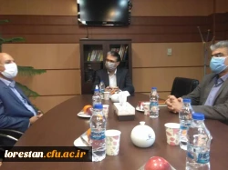 دیدار تعاملی مسئولان دانشگاه فرهنگیان لرستان با مدیرکل بیمه ایران در استان 3