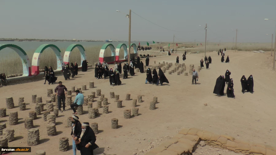 اعزام 60 دانشجو معلم دانشگاه فرهنگیان لرستان به مناطق جنگی جنوب در قالب اردوی راهیان نور 10