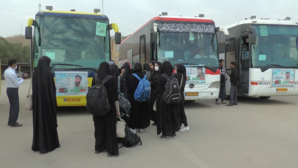 اعزام 60 دانشجو معلم دانشگاه فرهنگیان لرستان به مناطق جنگی جنوب در قالب اردوی راهیان نور 13