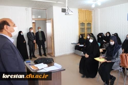 بازدید سرزده سرپرست دانشگاه قرهنگیان لرستان و دیگر مسئولان دانشگاه از کلاس های درس پردیس آیت اله کمالوند 3