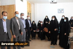 بازدید سرزده سرپرست دانشگاه قرهنگیان لرستان و دیگر مسئولان دانشگاه از کلاس های درس پردیس آیت اله کمالوند 5