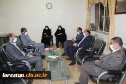 بازدید سرپرست و مسئولین دانشگاه فرهنگیان لرستان از خوابگاه های دانشجویی پردیس آیت اله کمالوند 2