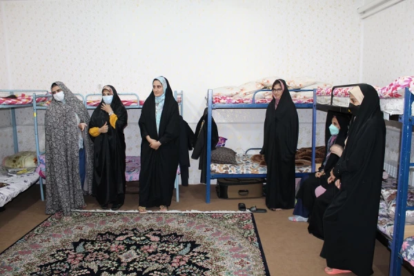 بازدید سرپرست و مسئولین دانشگاه فرهنگیان لرستان از خوابگاه های دانشجویی پردیس آیت اله کمالوند 2
