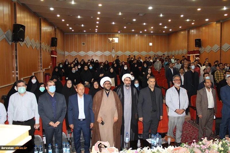 آیین تکریم و معارفه روسای سابق و جدید دانشگاه فرهنگیان لرستان