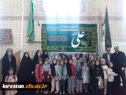 گزارش بازدید از اردوی جهادی دانشجو معلمان دانشگاه فرهنگیان لرستان 3