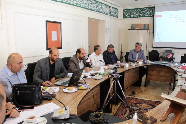 جلسه هماهنگی سی و دومین جشنواره قرآن و عترت بخش رشته های گروهی مرحله کشوری با حضور مسئولین فرهنگی سازمان مرکزی