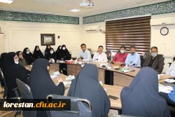 مراسم معارفه مسئول جدید حراست پردیس آیت الله کمالوند خرم آباد